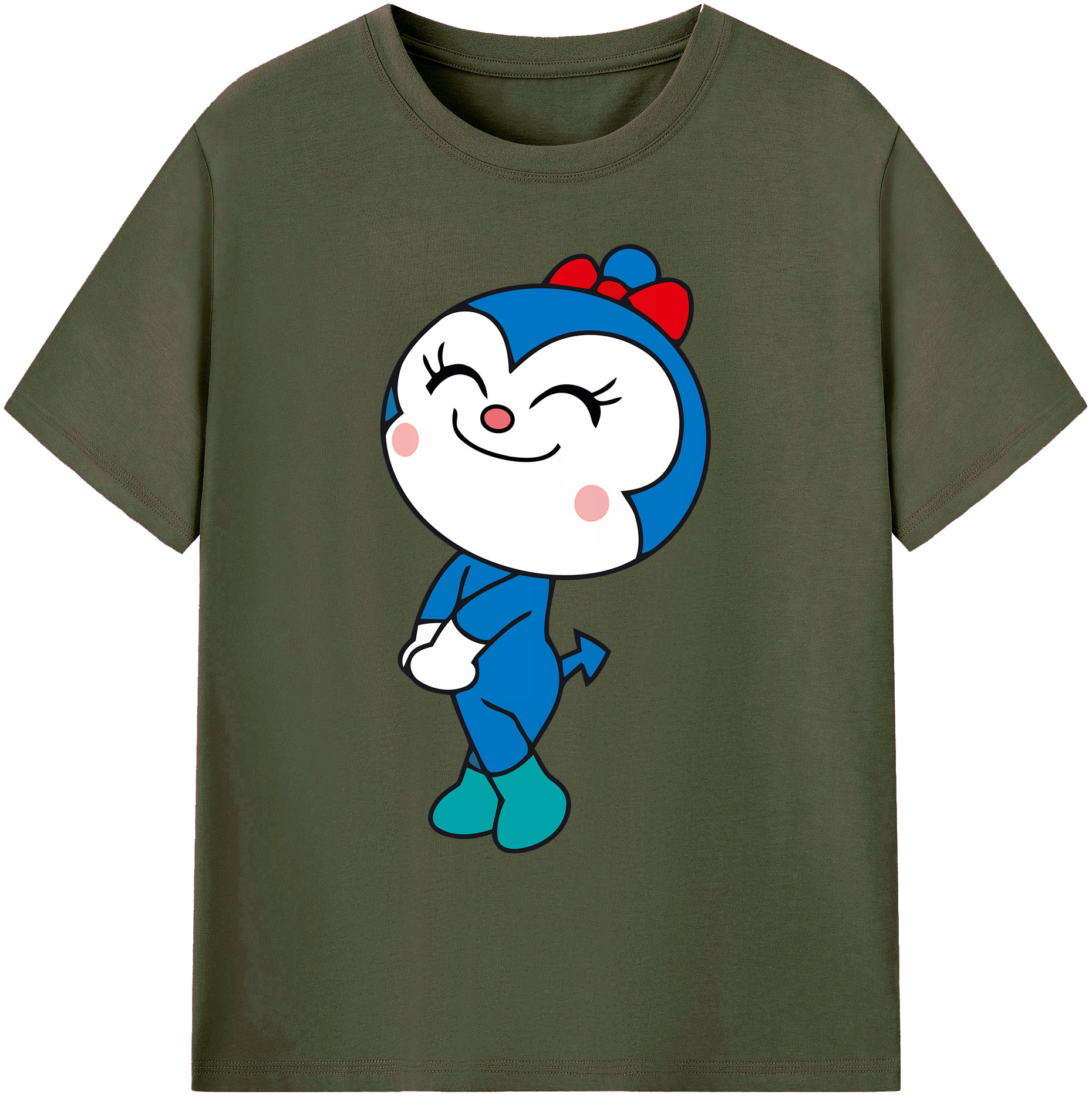 （画像用） アンパンマン Anpanman 綿100％ メンズ半袖Tシャツ｜肌触りやわらか＆通気性